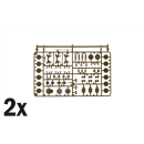 ITALERI 510006586 1:35 US M4A3E8 Sherman Korea