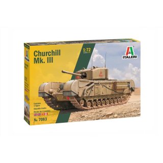 ITALERI 510007083 1:72 Brit. Churchill Mk. III