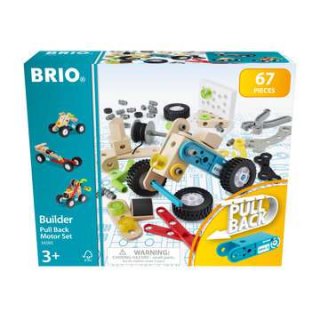 BRIO 34595 BRIO Builder Nachziehmotor-Konstruktionsset