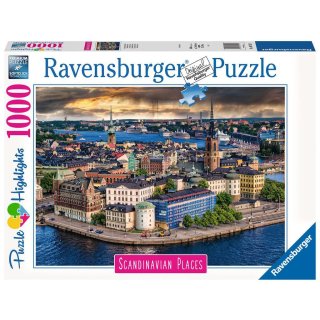 Ravensburger Puzzle 16742 Scandinavian Places Stockholm, Schweden