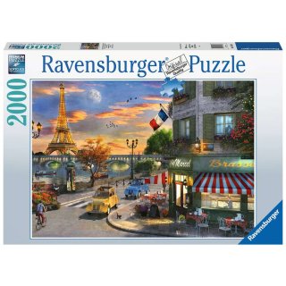 Ravensburger Puzzle 16716 Romantische Abendstunde in Paris
