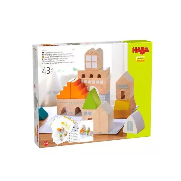 HABA 1306313001 Legespiel Logikbaumeister