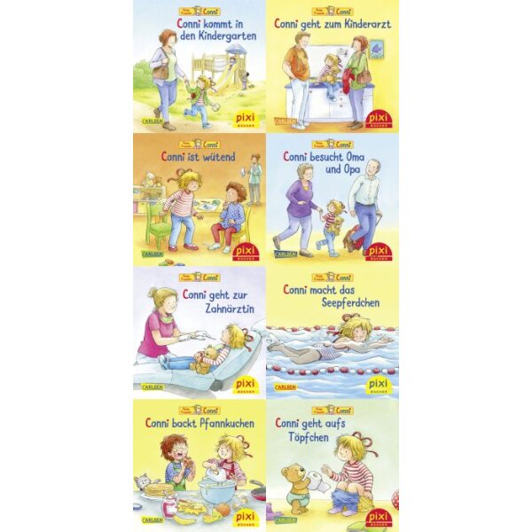 Carlsen Verlag 105275 Pixi-Box 275: Connis bunte Welt