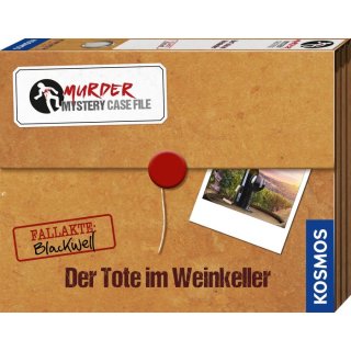 KOSMOS 682163 Murder Mystery Case File - Der Tote im Weinkeller