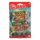 Simba 103306084 Finger Skateboard 4er Set