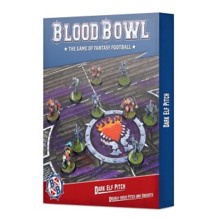 Games Workshop 200-50 BLOOD BOWL: DARK ELF PITCH & DUGOUTS