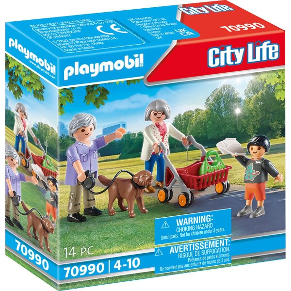 PLAYMOBIL 70990 Großeltern mit Enkel