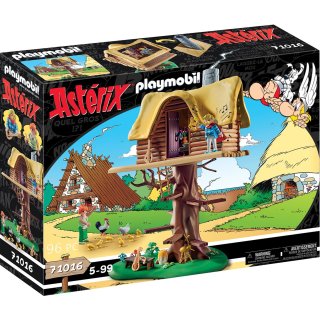 PLAYMOBIL 71016 Asterix: Troubadix mit Baumhaus