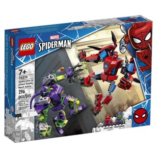 LEGO® 76219 Super Heroes Spider-Mans und Green Goblins Mech-Duell