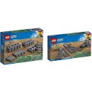 LEGO® City 2er Set: 60205 Schienen + 60238 Weichen