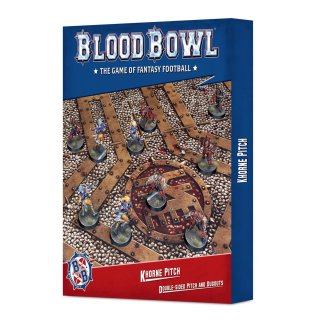 Games Workshop 202-18 BLOOD BOWL: KHORNE PITCH & DUGOUTS