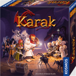 KOSMOS 682286 Karak fantasy adventure board game with modular dungeon and dice combat.