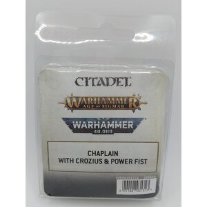 Chaplain with Crozius & Power Fist