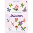 Usborne Verlag Sticker-Wissen Natur: Blumen