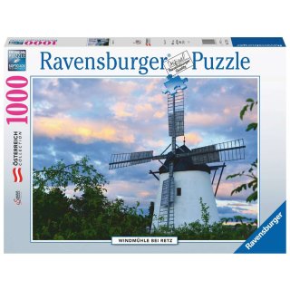 Ravensburger 17175 Puzzle 1000 T. Windmühle bei Retz
