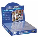 Ultra Pro 81443 - 9-Pocket Silver Series Pages