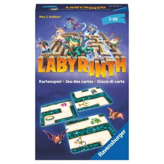 Ravensburger 20849 Mitbringspiele Labyrinth Das Kartenspiel RL