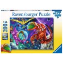 Ravensburger 12976 Puzzle 200 Teile XXL Weltall Dinos