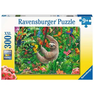 Ravensburger 13298 Puzzle  300 Teile XXL Gemütliches Faultier