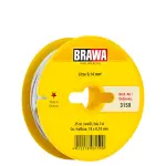 Brawa 3159 Schaltlitze 0,14 mm², 25 m Spule, weiß