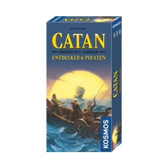 KOSMOS 682767 Catan - Entdecker & Piraten Ergänzung 5/6 Spieler (alt 694111)