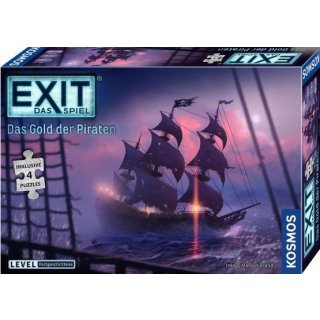 KOSMOS 683108 EXIT® Das Spiel + Puzzle - Das Gold der Piraten