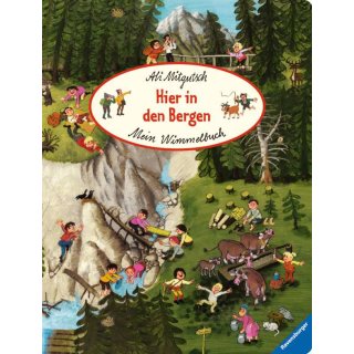 Ravensburger Buchverlag 41787 Mein Wimmelbuch: Hier in den Bergen