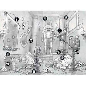 Ravensburger Buchverlag 52581 Der Adventskalender- Flieh aus dem verfluchten Escape Room!