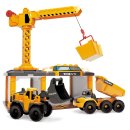 Dickie Toys 203726009 Volvo Construction Station, Try Me