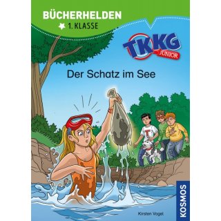 KOSMOS 172773 Bücherhelden 1.Kl. TKKG Junior Der Schatz im See