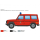 ITALERI 510003663 1:24 Mercedes-Benz G230 Feuerwehr