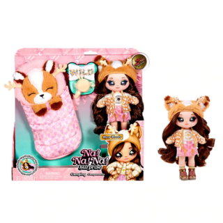 Na! Na! Na! Surprise 579380EUC Camping Doll- Myra Woods (Deer)