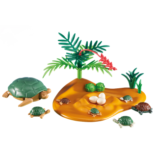 PLAYMOBIL 6420 Schildkröte mit Babys (Polybeutel)