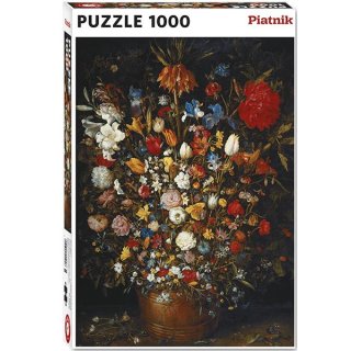 PIATNIK 555046 J. Brueghel d.Ä. - Großer Blumenstrauß PUZZLE 1000 T.
