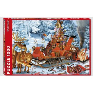 PIATNIK 556647 Schlittenreparatur PUZZLE 1000 T.