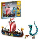 LEGO&reg; 31132 Creator Wikingerschiff mit Midgardschlange