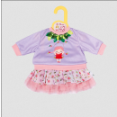 Zapf 871454 Dolly Moda Outfit mit Baumschaukel, 43 cm