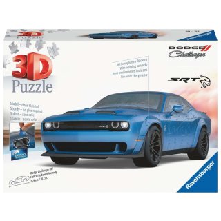 Ravensburger 11283 3D Puzzle Dodge Challenger SRT Hellcat Redeye Widebody