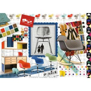 Ravensburger 12000400 Eames Design Spectrum - Teile 1000