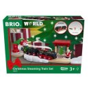 BRIO 36014 BRIO Batterie-Dampflok Weihnachts-Set