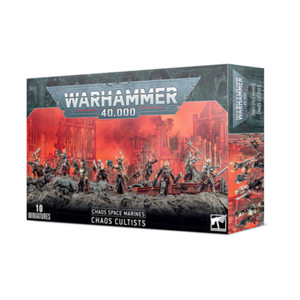 Warhammer 40.000 Chaos Space Marines Chaoskultisten Miniaturen Bausatz