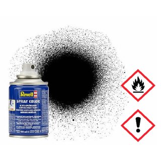 REVELL 34302 - Spray schwarz, seidenmatt