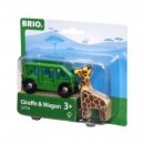 BRIO 33724 Giraffenwagen
