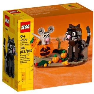 LEGO® 40570 Merchandise Katz und Maus an Halloween