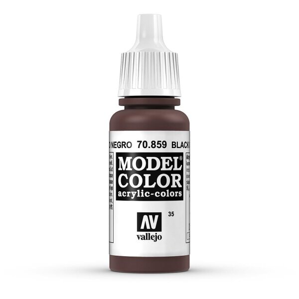 Vallejo (770859) Schwarzrot, Matt, 17 ml