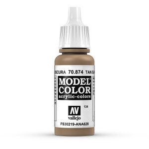 Vallejo (770874) Erdbraun dunkel, Matt, 17 ml