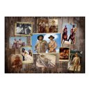 Bud Spencer & Terence Hill Puzzle Western Photo Wall...