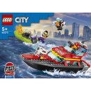 LEGO® 60373 City Feuerwehr Feuerwehrboot