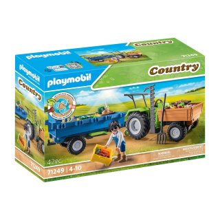 Playmobil 71249 Country Traktor mit Hänger