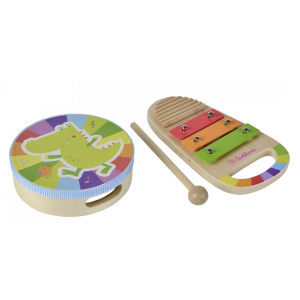 Eichhorn 100003490 Musik Set Trommel und Xylo